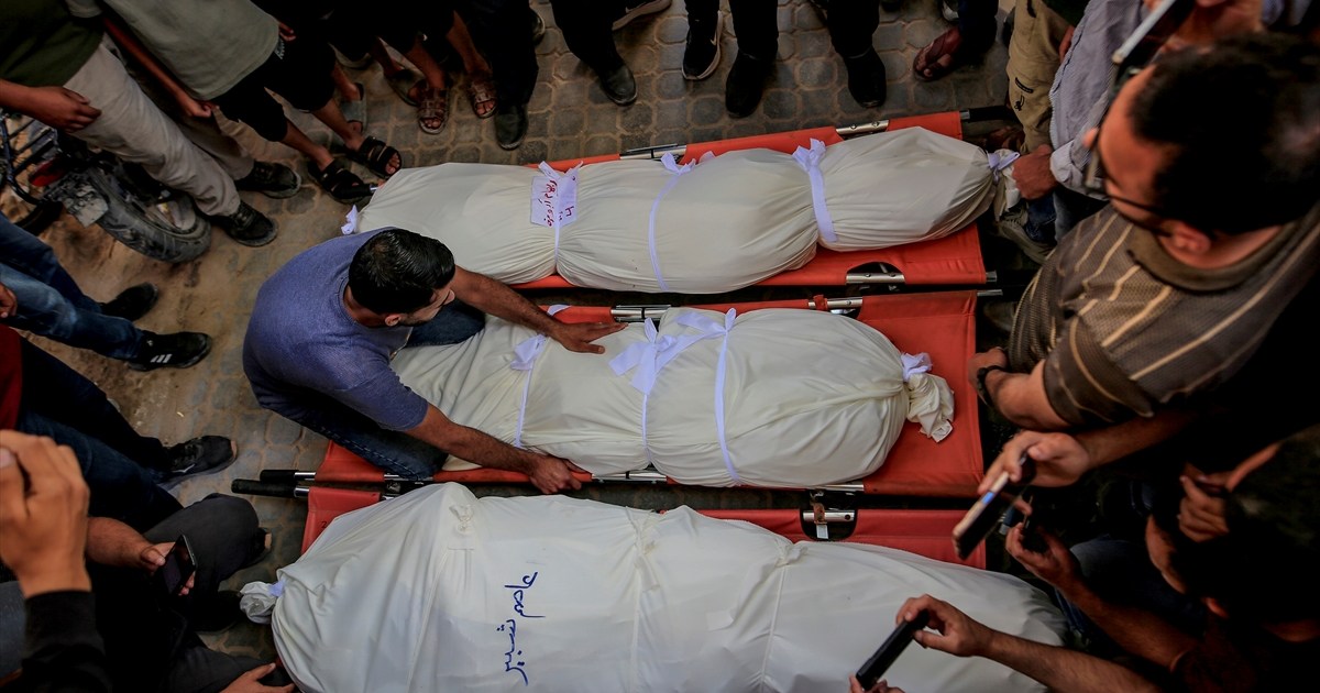 Gaza recovery teams unearth remains of 55 family members from 2021 strike