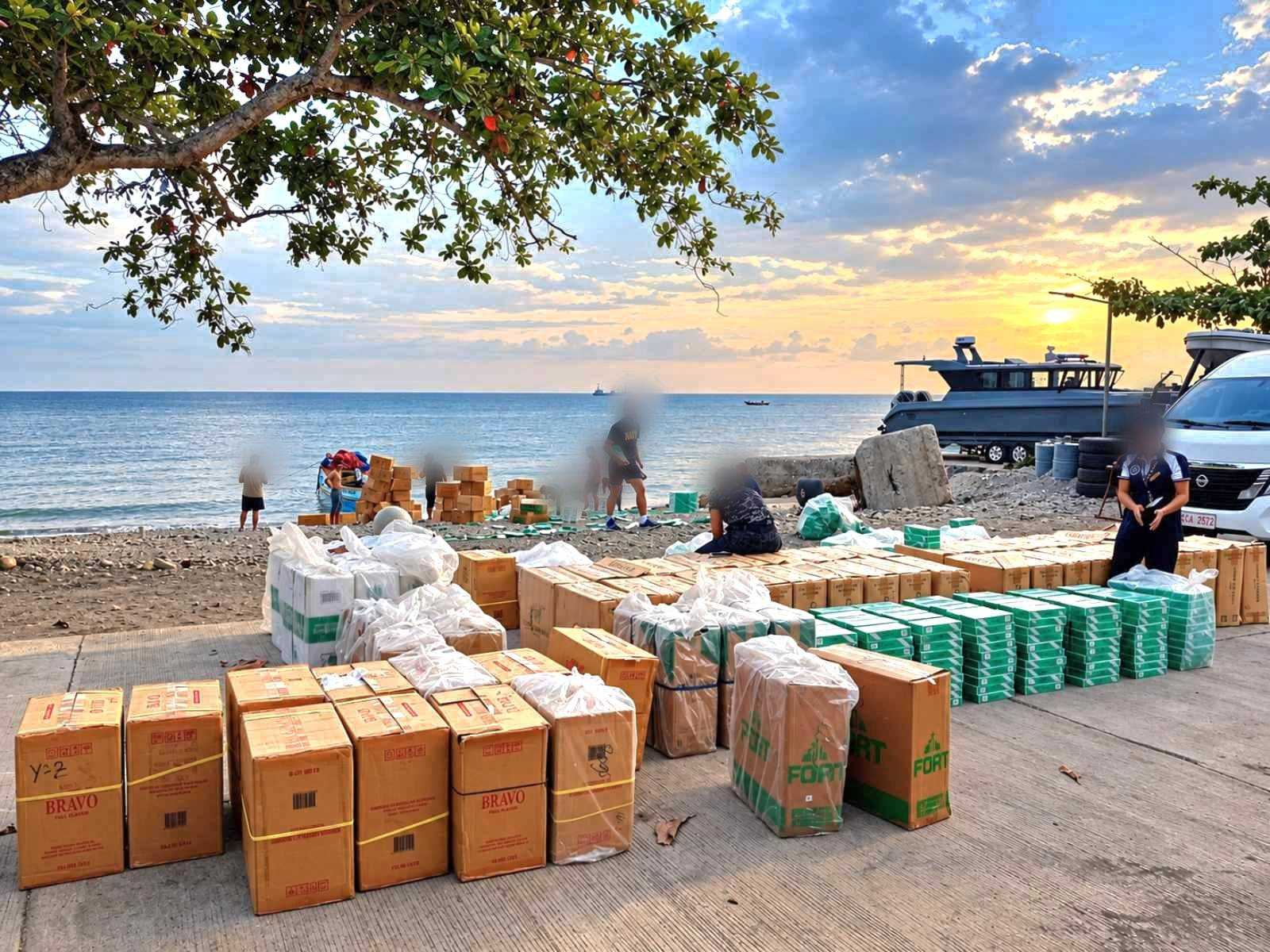 Navy seizes P100 million in contraband across Western Mindanao
