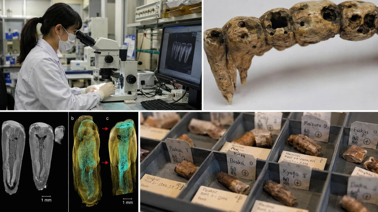 Ancient teeth reveal diverse diet of 17th-century Osaka residents