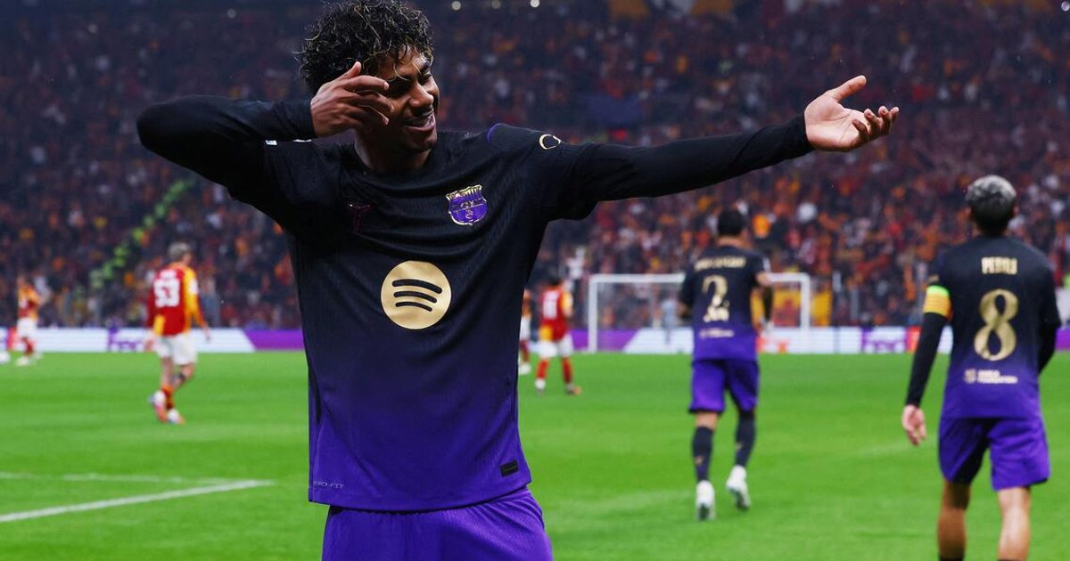 Yamal's composure guides Barcelona past spirited Galatasaray