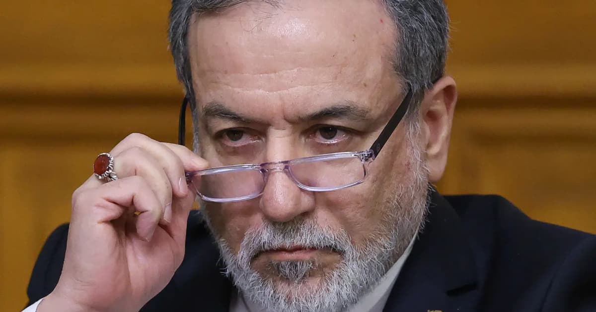 Iran's Araghchi accuses Netanyahu of manipulating US into conflict