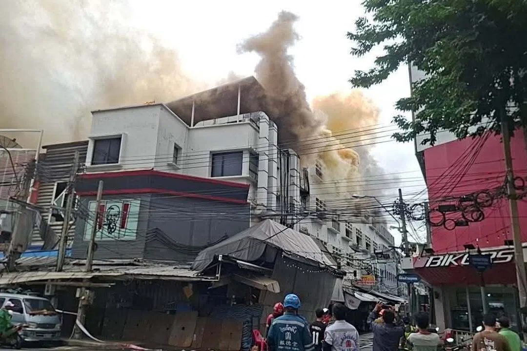 Bangkok market fire destroys 300 stalls, injures 11 in toxic blaze