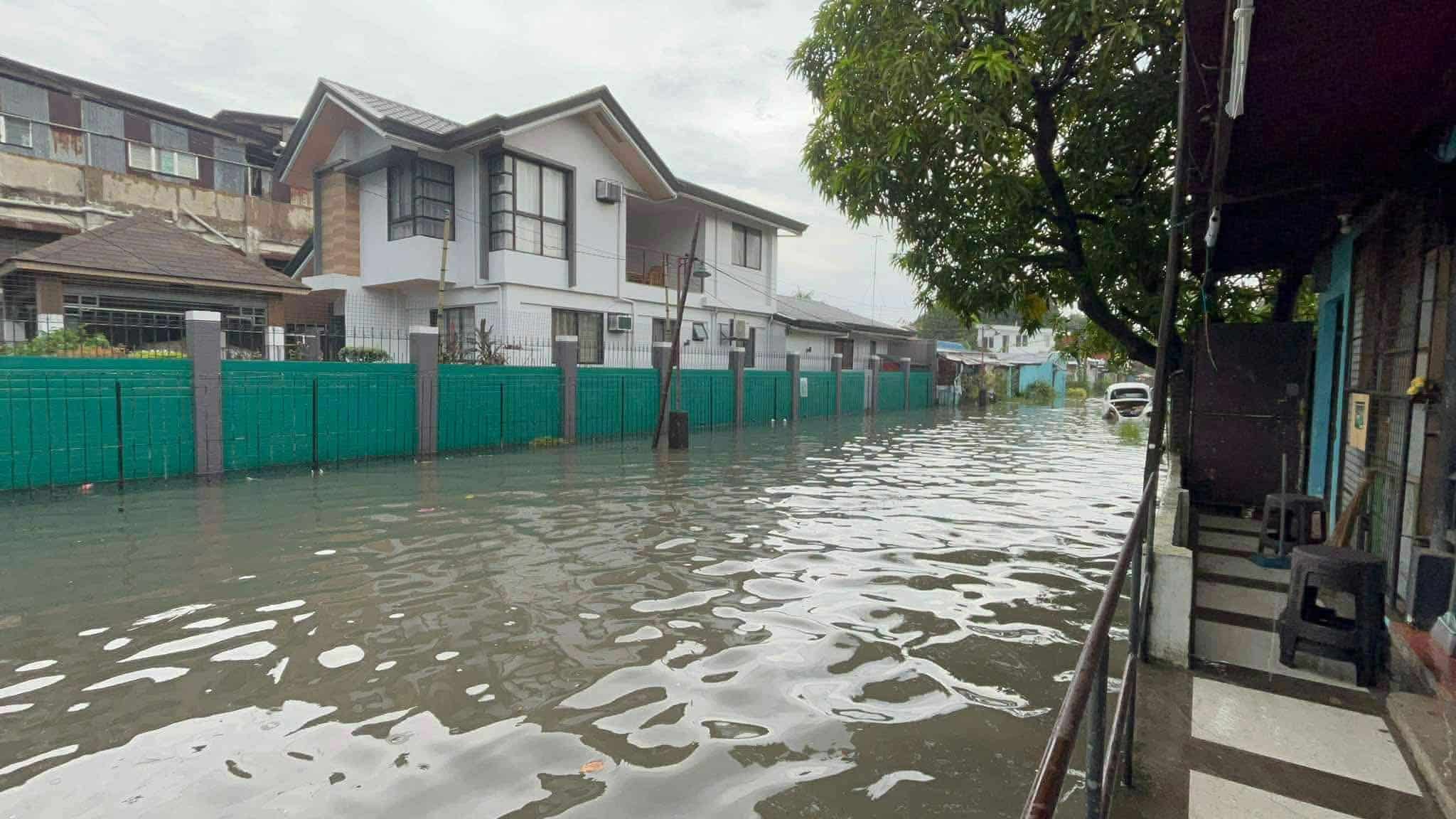 Heavy rains submerge 14 barangays across Iloilo City