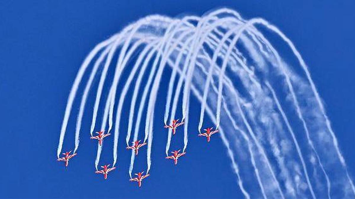 IAF's aerobatic Surya Kiran team to dazzle Meerut airshow crowds