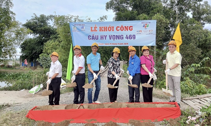 Hope Foundation Completes Nearly 30 Bridges Across Mekong Delta