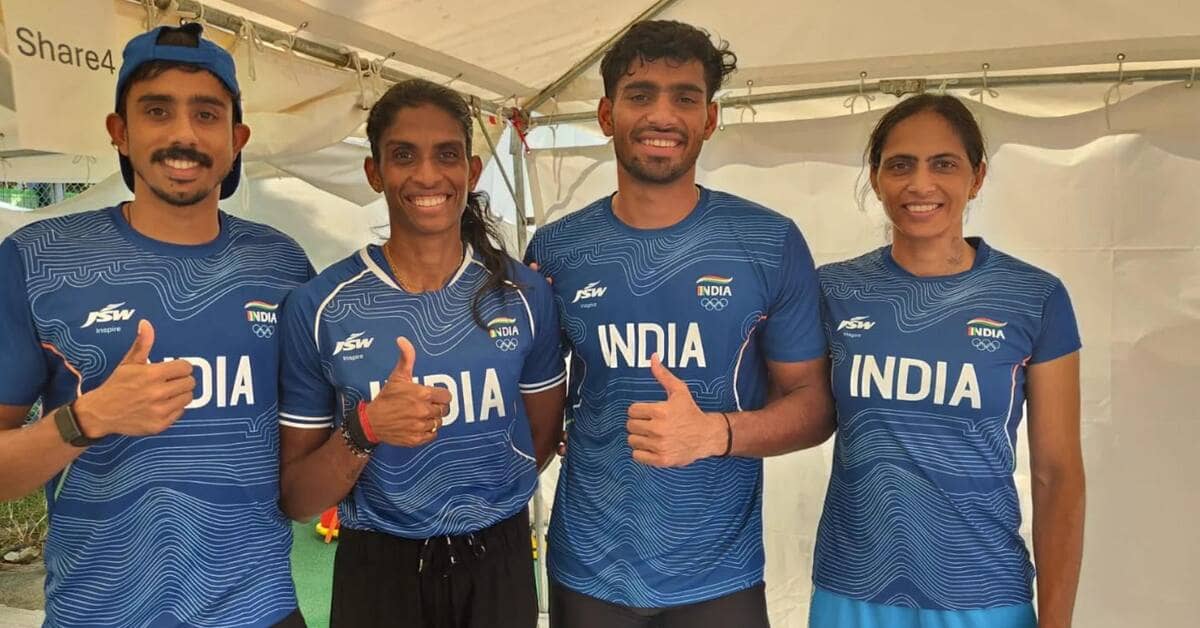 एशियाड 2026: भारतीय मिश्रित 4x400 मीटर रिले टीम फाइनल में पहुंची