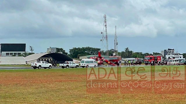 Training aircraft accident reported at Ratmalana Airport