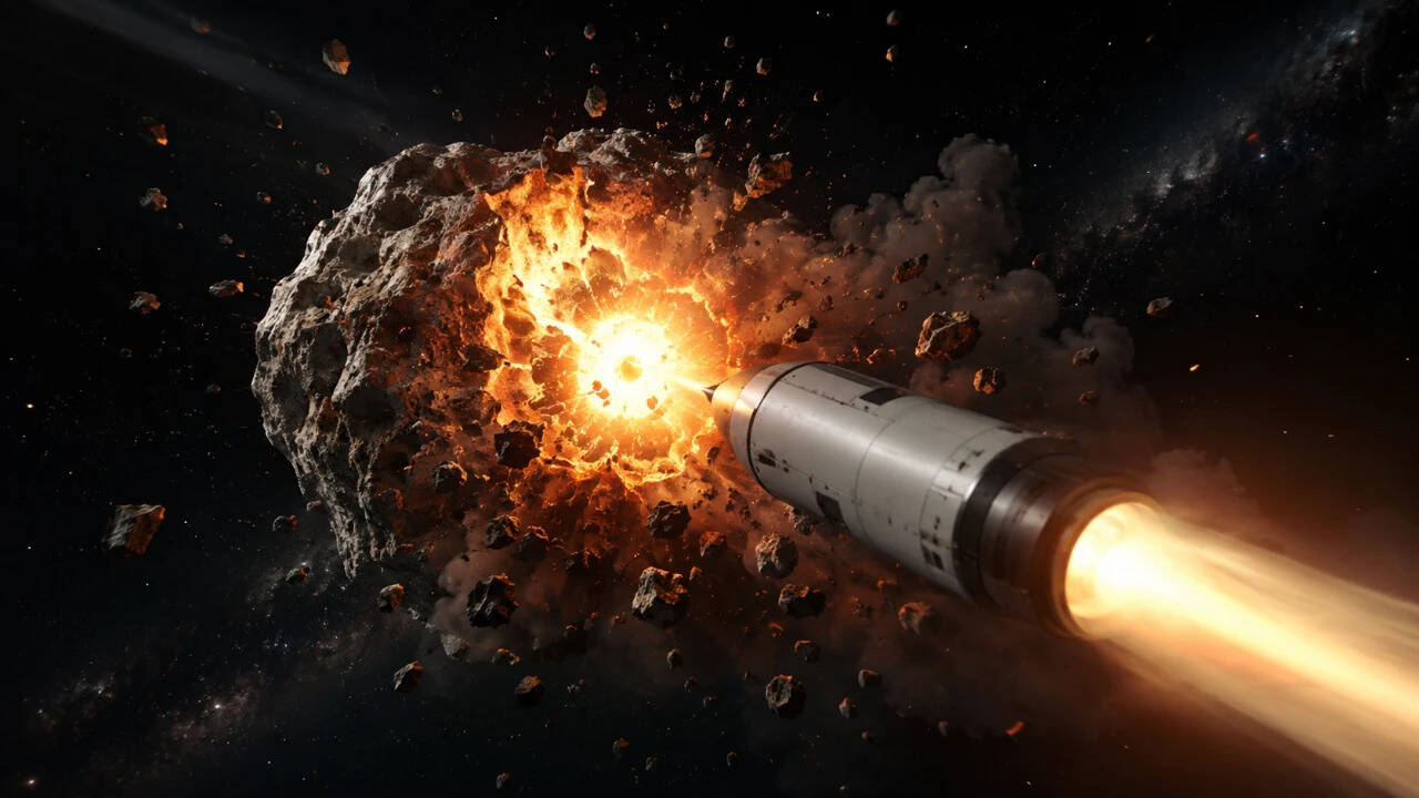 Nuclear strike could neutralize massive asteroid threats, scientists find
