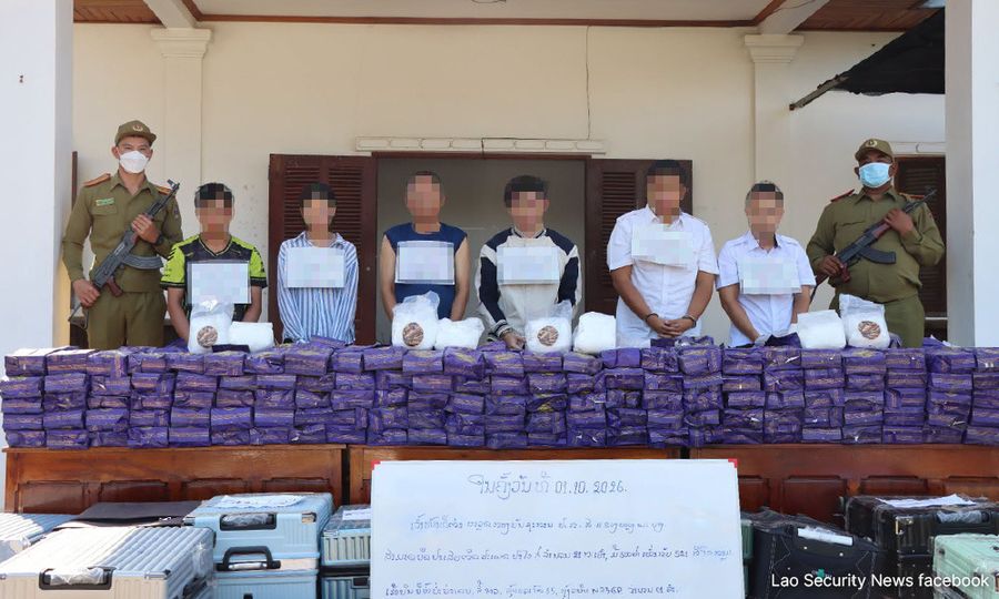 Warganegara Malaysia ditahan di Laos dengan 521kg dadah metamfetamin