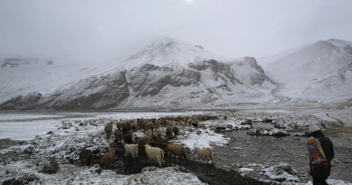 Avalanche strikes remote glacier on China's Muztagh Ata peak