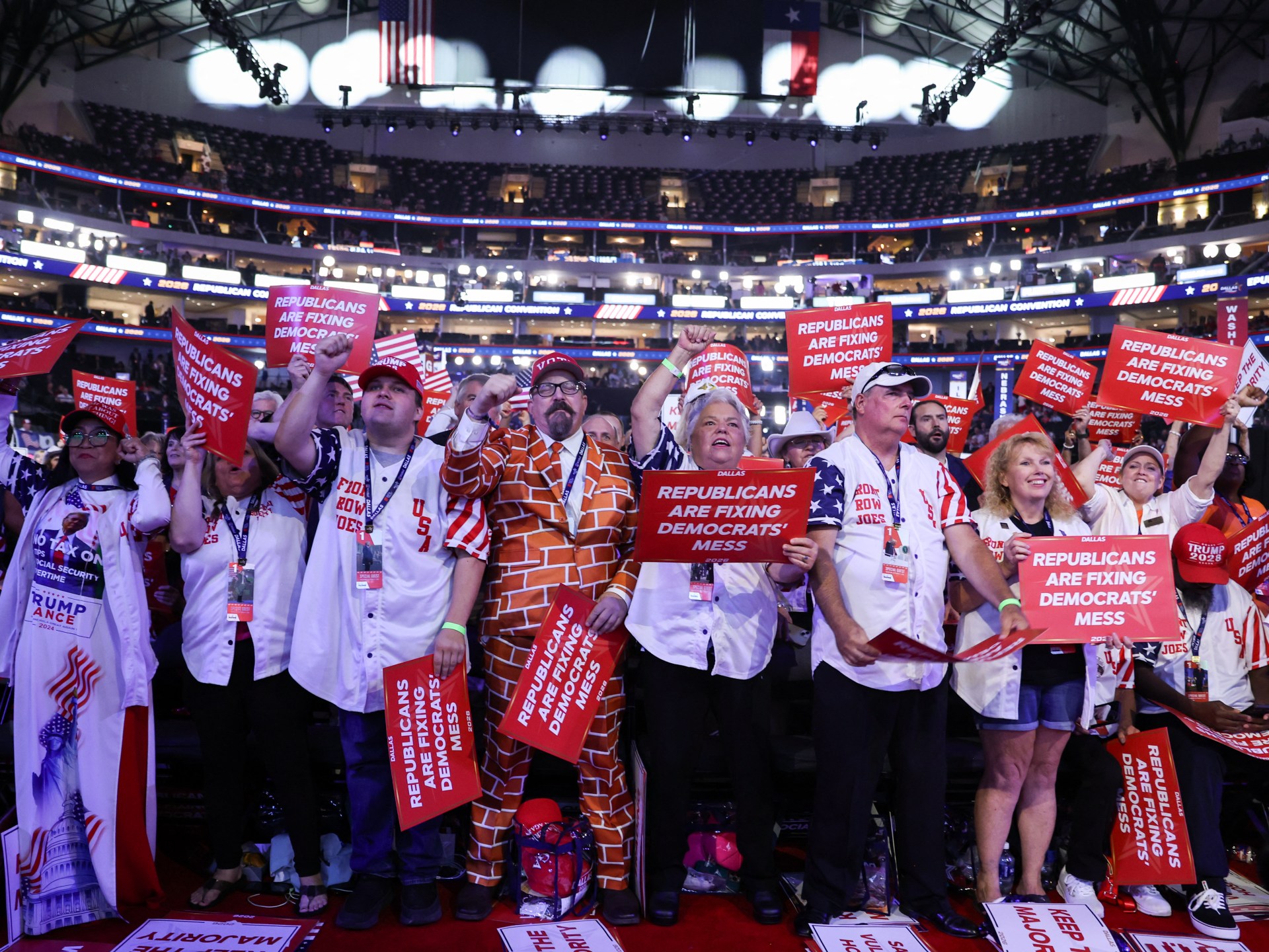 Trump faces Middle East tensions as Republicans gather for midterm strategy