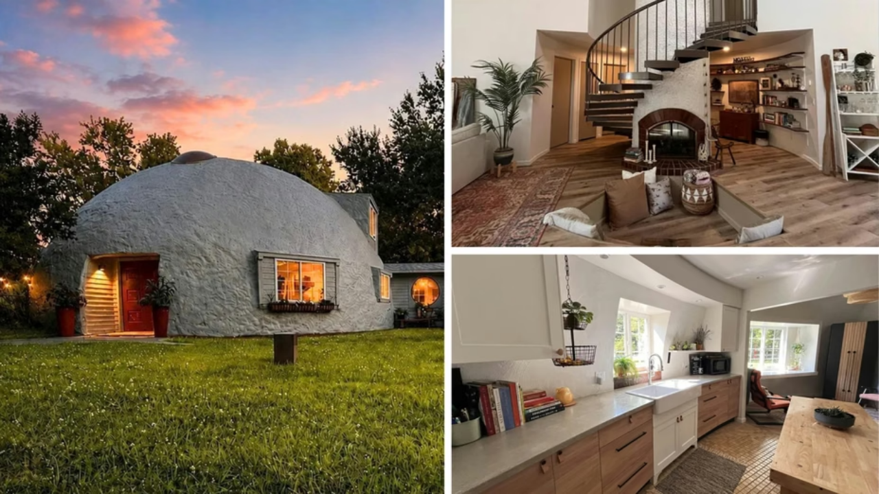 Dilapidated Michigan Dome Home Transforms Into Luxury Property