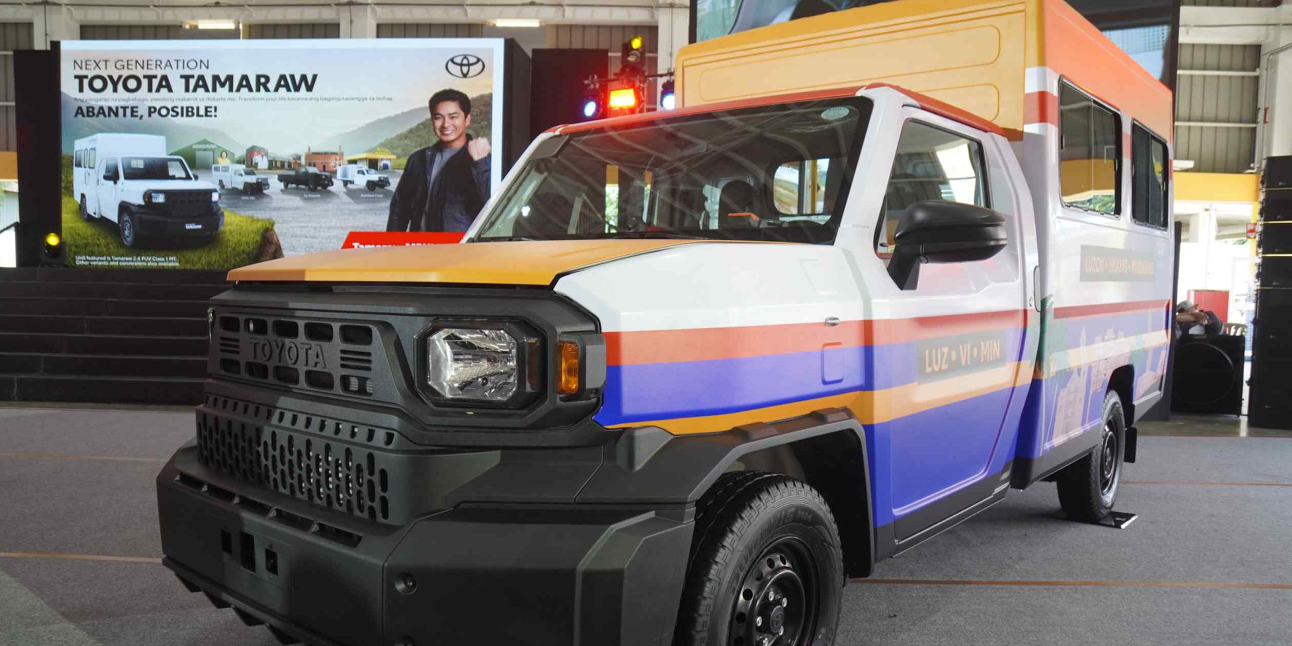 Toyota launches jeepney-styled Tamaraw variant for Philippine market