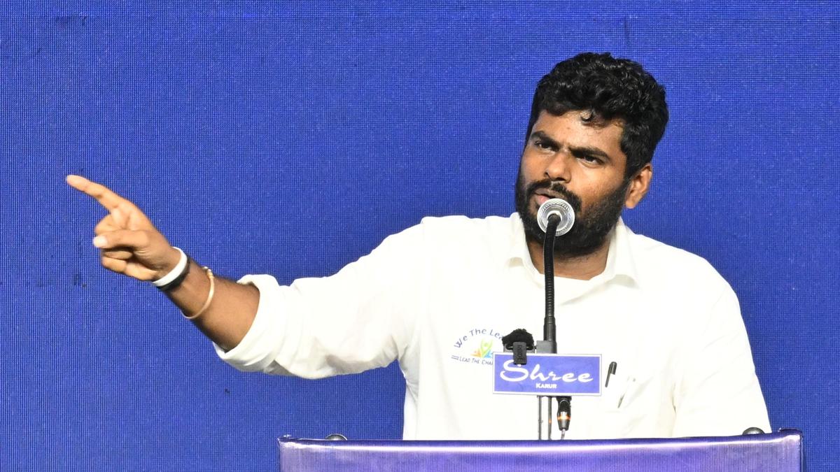 मेगामलाई में भूमि सर्वेक्षण के लिए अन्नामलाई ने तमिलनाडु सरकार से आवेदन किया
