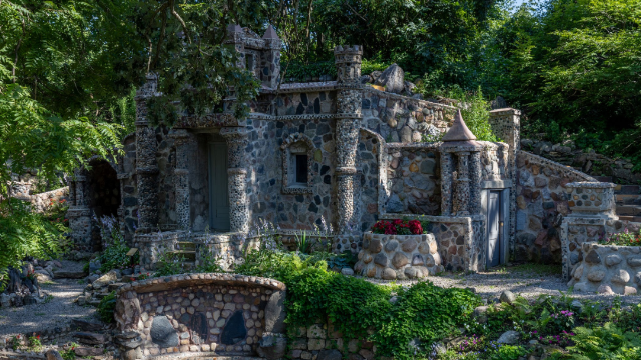 Depression-Era Stone Garden Transforms Into Folk Art Treasure
