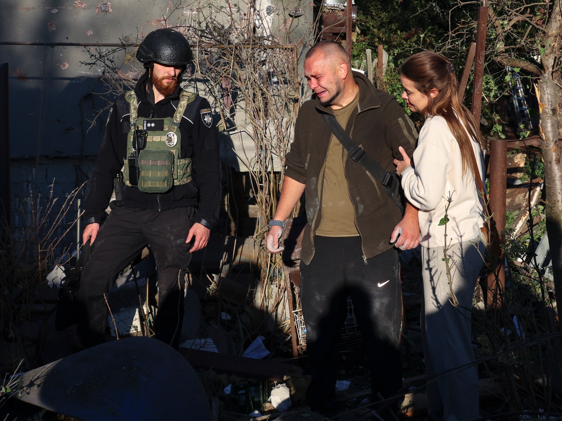 Five dead as Russia targets Kyiv bridge in escalating strikes