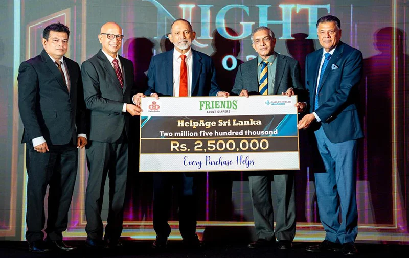 Darley Butler funds HelpAge mobile medical units for elderly Sri Lankans