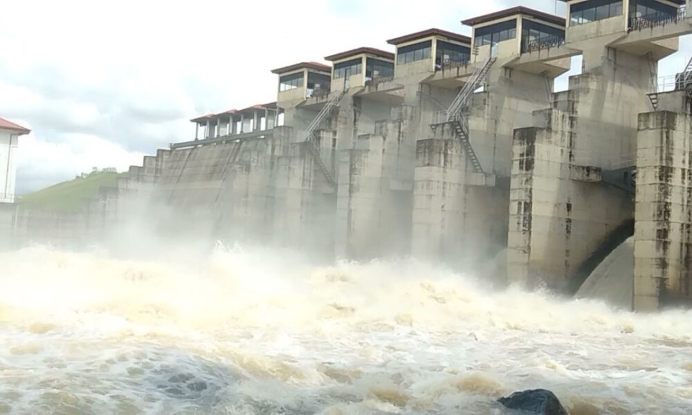 Deduru Oya Reservoir Approaches Spill Level as Heavy Rains Persist