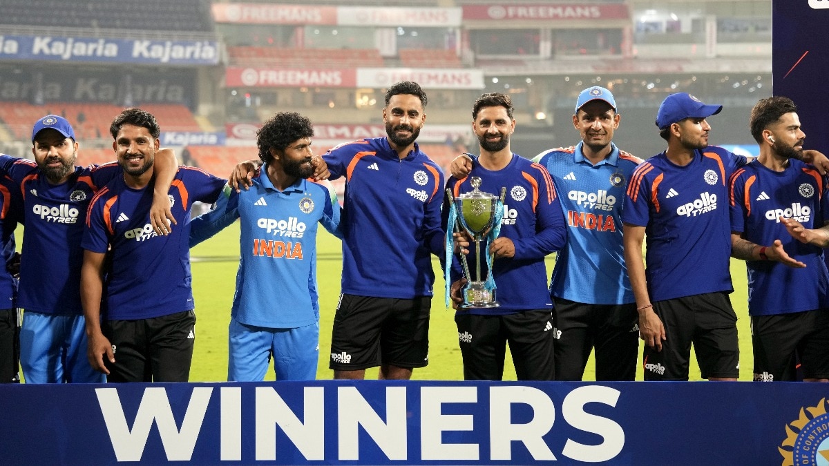 Captain Gill Wins Hearts, Shares Series Trophy Victory with Young Squad