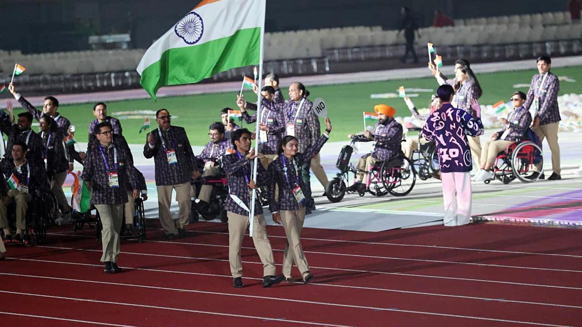 पैरा एशियन गेम्स में भारतीय दल ने प्रदर्शित किया 5000 साल का सांस्कृतिक वैभव