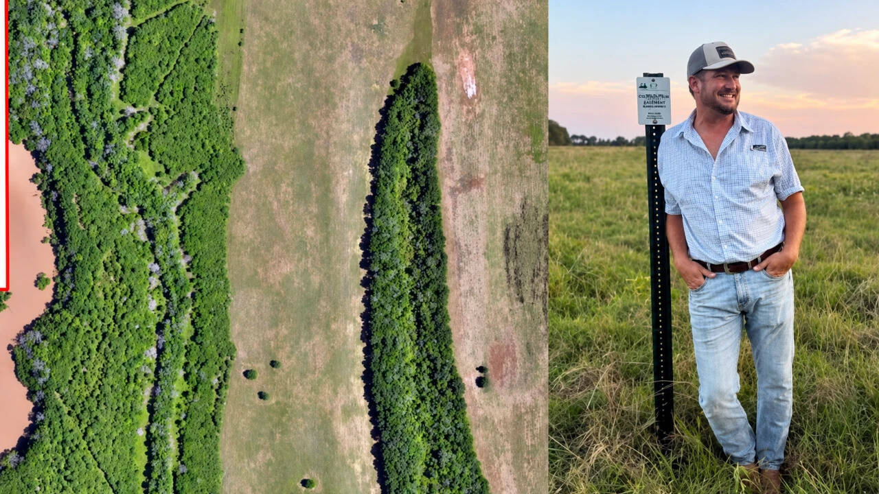 Landowner converts flood-prone property into thriving wildlife sanctuary