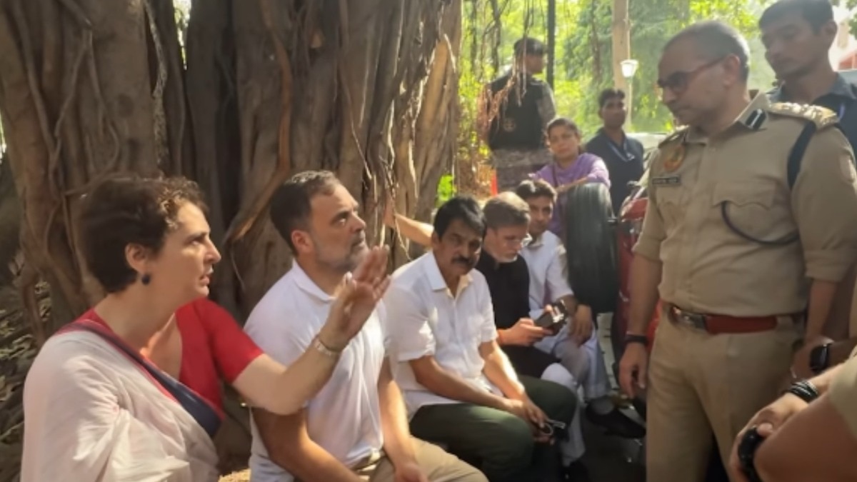 Police barricades, not protest, causing public inconvenience: Gandhi