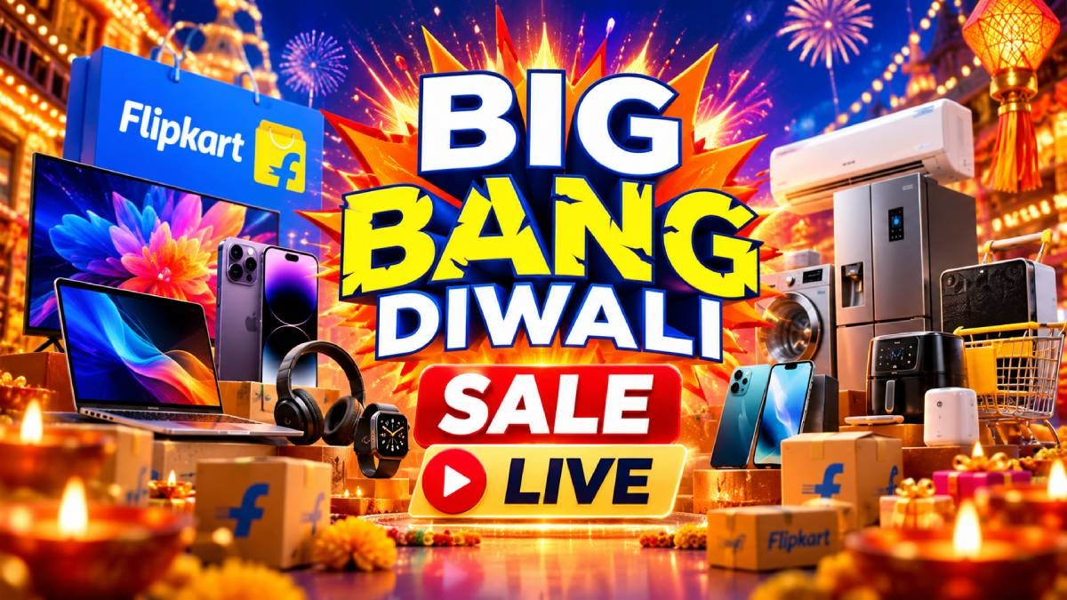 Flipkart launches Big Bang Diwali Sale with discounts on electronics