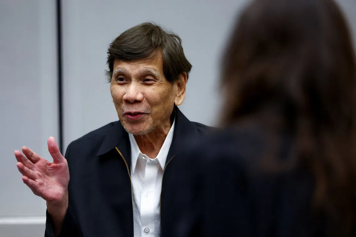 Duterte makes first public ICC appearance over drug war killings