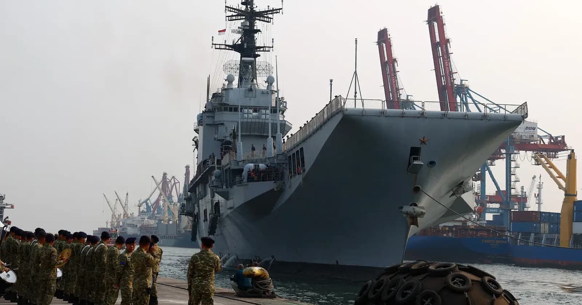 Indonesia terima kapal induk bekas Itali sebagai aset maritim pertama