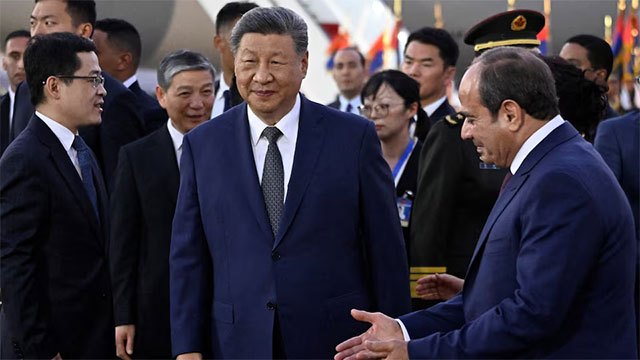 China's Xi pushes new Middle East security framework in Egypt
