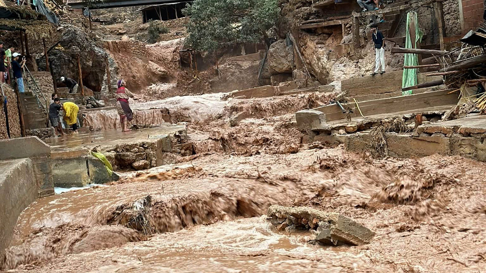 Heavy rains trigger devastating flash floods in Morocco's Atlas Mountains