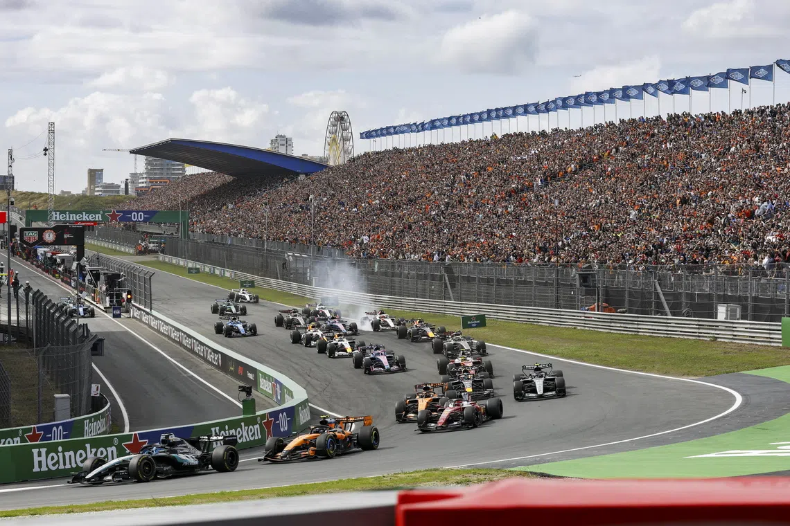 Formula One bids farewell to Dutch Grand Prix at Zandvoort