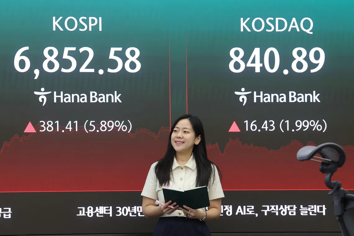 Asian equities gain momentum as US debt concerns ease