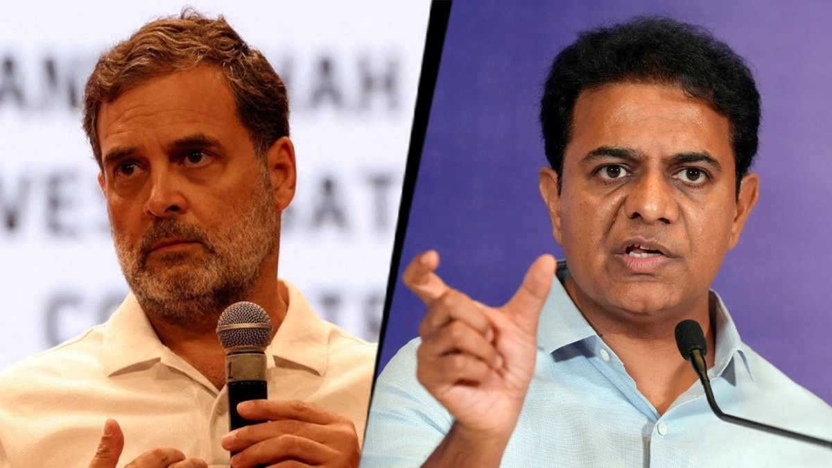 KTR Attacks Rahul Gandhi Over Political Dynasty Credentials