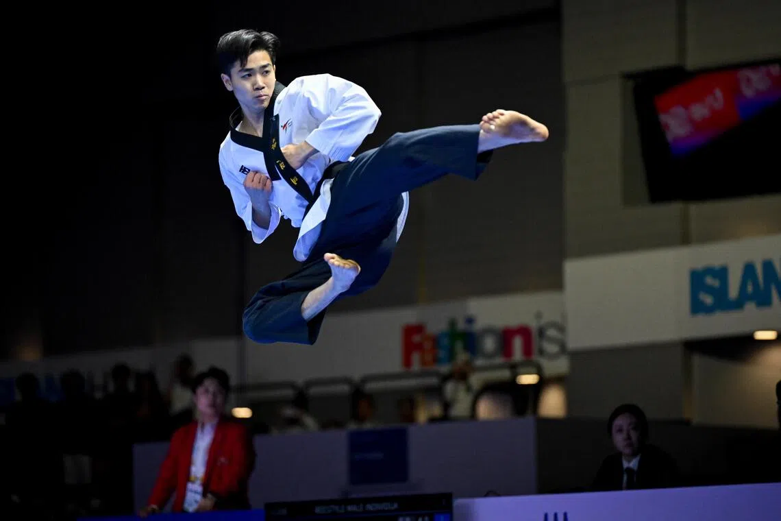 Singapore's Darren Yap clinches taekwondo bronze at Asian Games