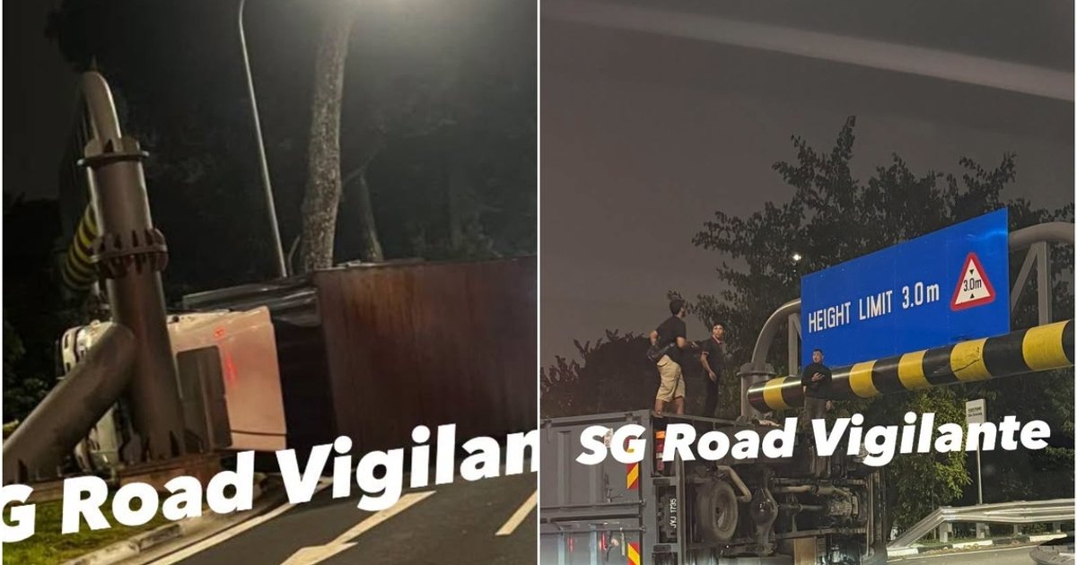 Lorry driver charged following accident on Dunearn Road