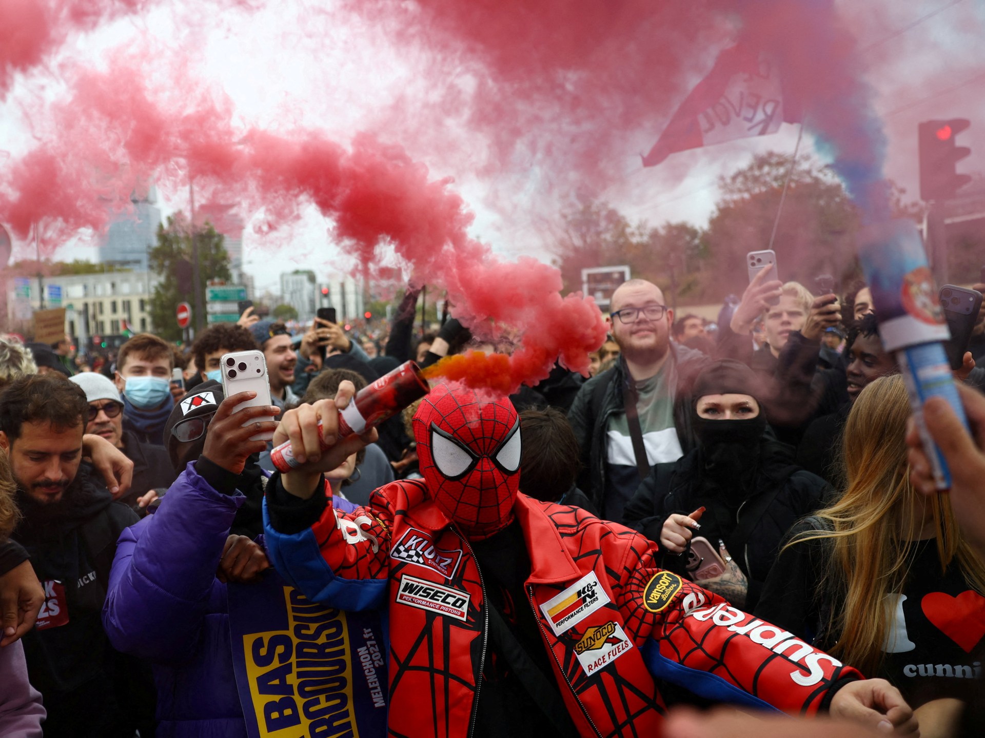 France deploys massive police force as cost-of-living protests turn violent