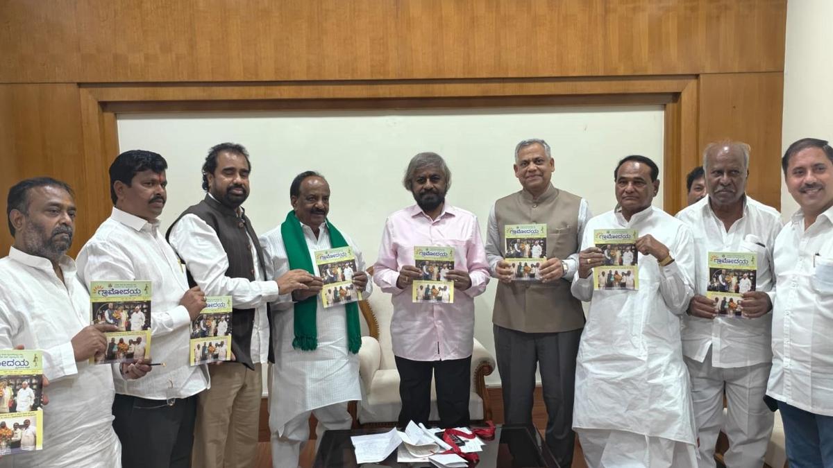 Karnataka Minister Launches Gramodaya Quarterly Journal on Rural Development