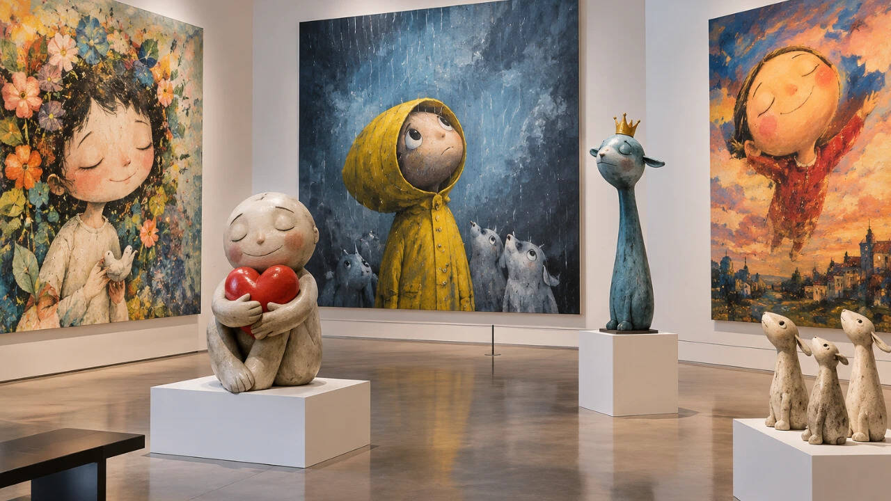 British Artist Joe Whale Explores Human Emotions Through London Exhibition