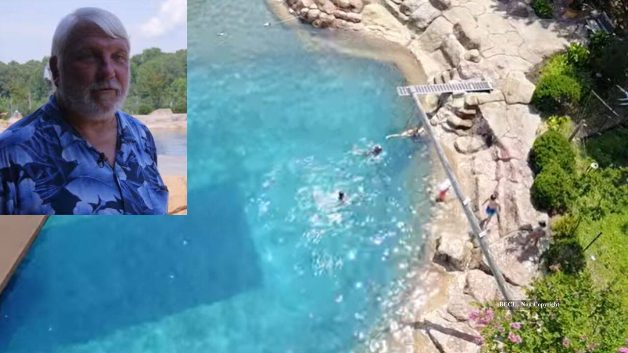 American entrepreneur transforms backyard into 500,000-gallon community water hub