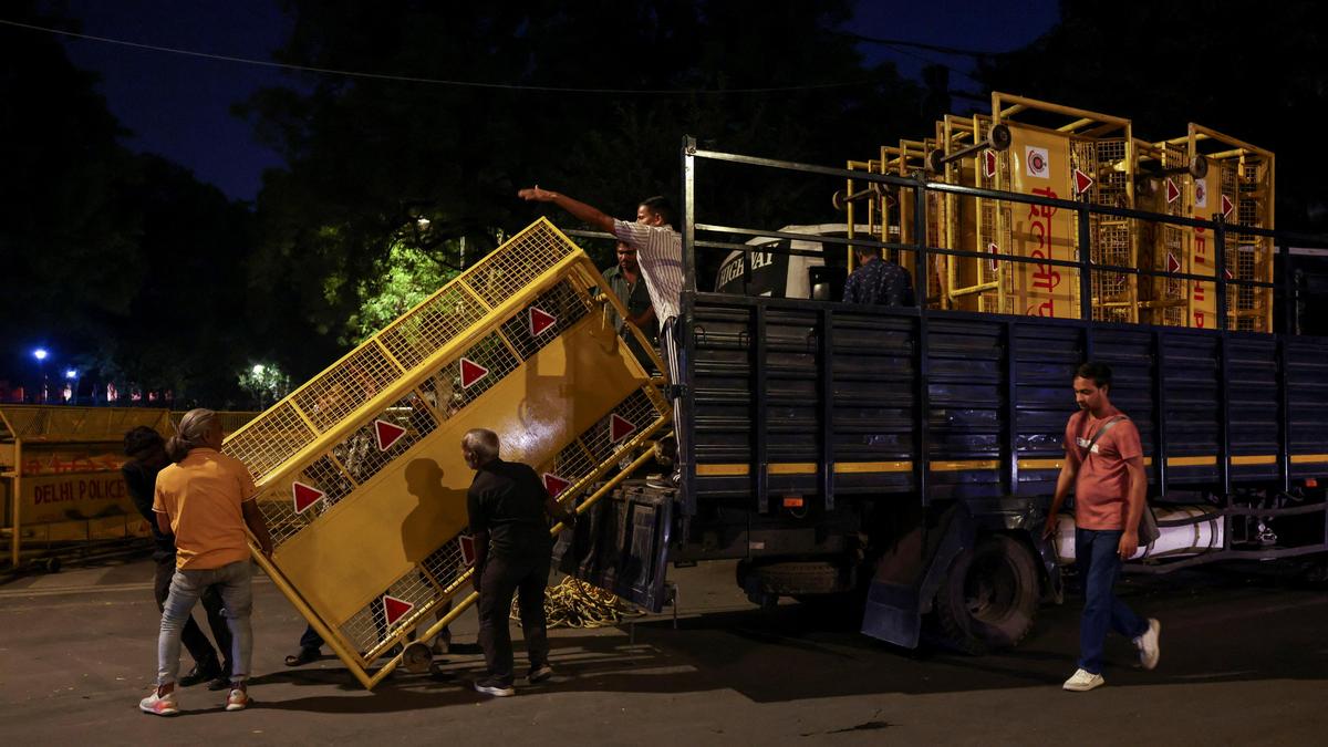 Delhi Fortified as Major Protest Looms Over Judicial Row