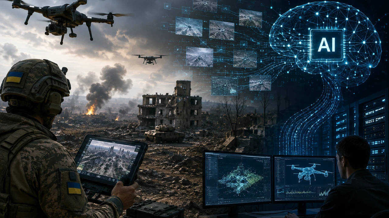 Ukraine conflict footage fuels global artificial intelligence training efforts