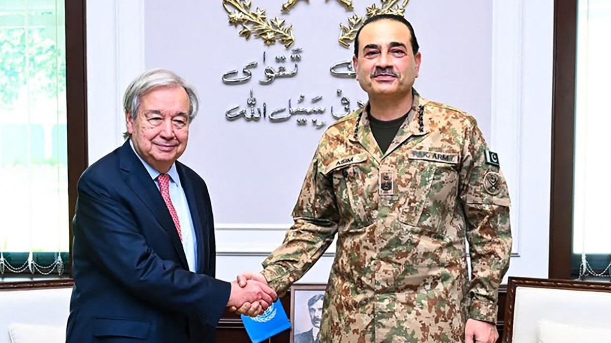 Pakistan raises Indus Waters treaty concerns with UN chief in Rawalpindi