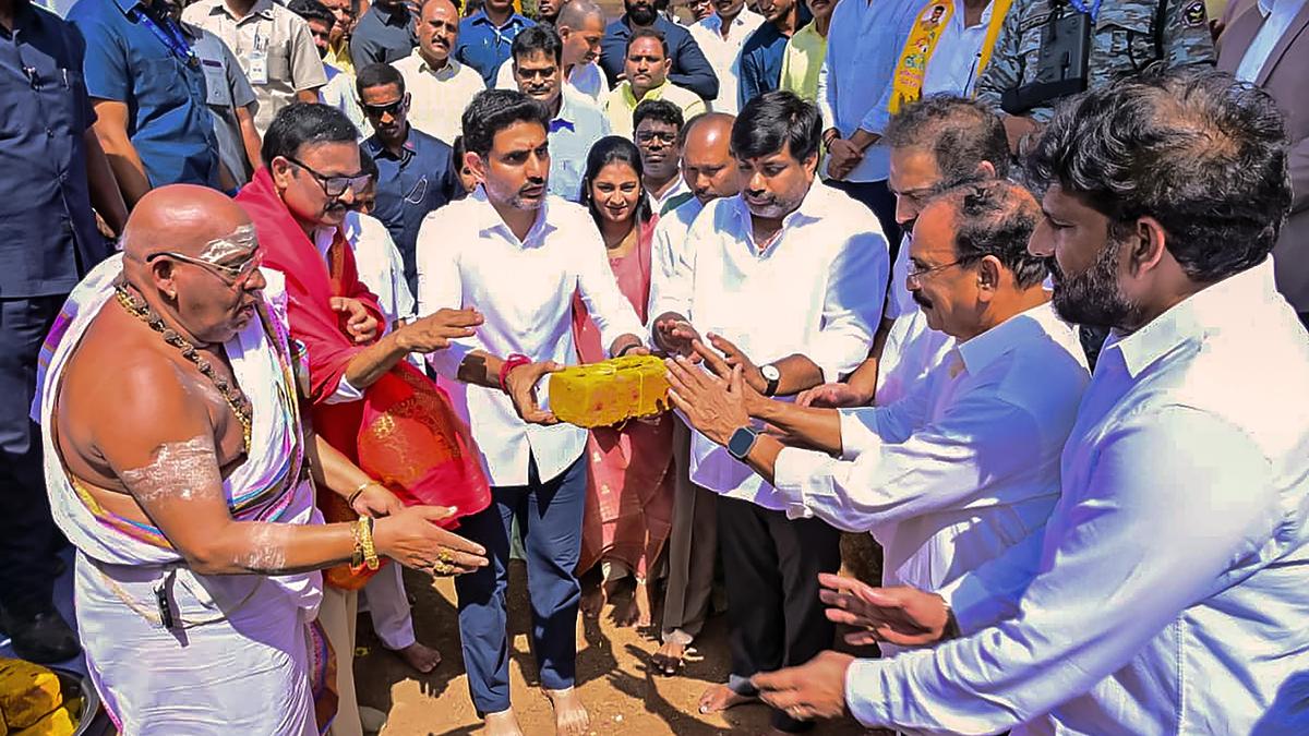 ₹424-crore water project launched to secure round-the-clock supply in Ongole