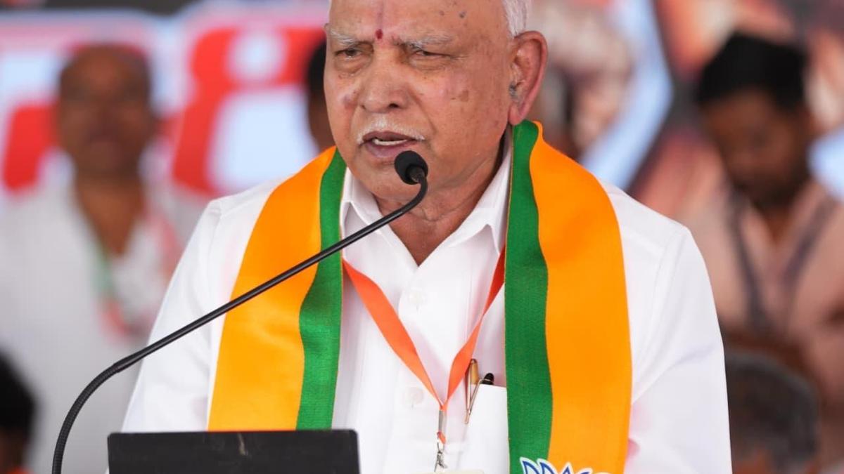 Yediyurappa campaigns for BJP nominee in Karnataka Council polls