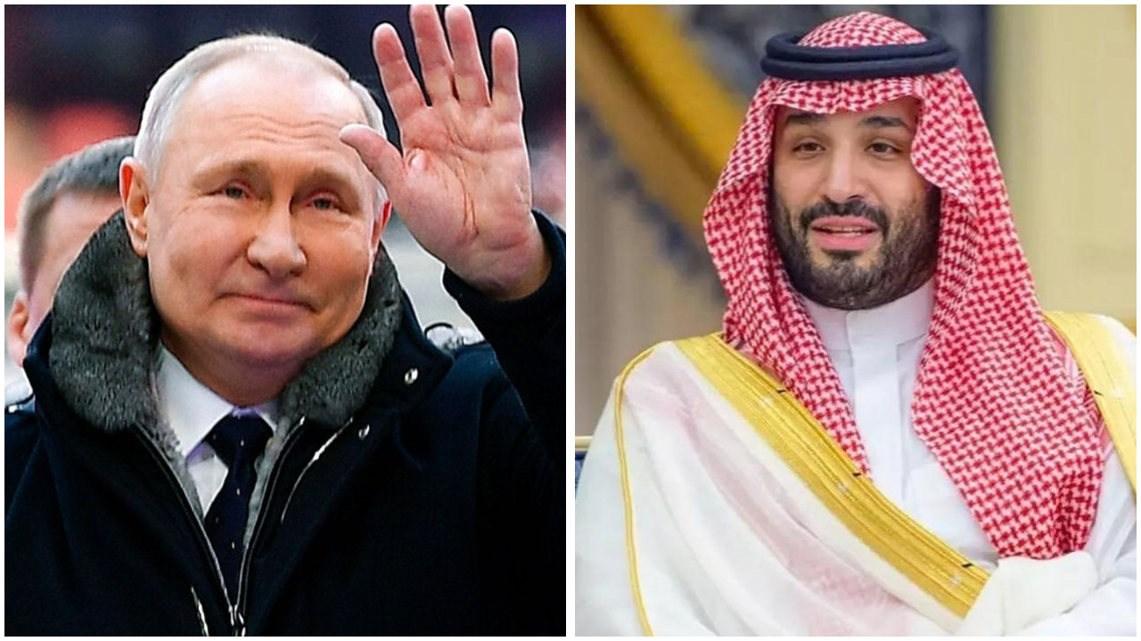 Putin, Saudi Crown Prince Discuss Maritime Security in Key Waterways