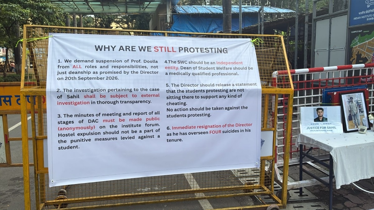 IIT-Bombay Students Demand Director's Resignation After Fourth Death