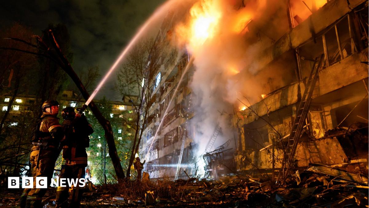 Russia strikes Ukrainian power infrastructure amid escalating missile campaign