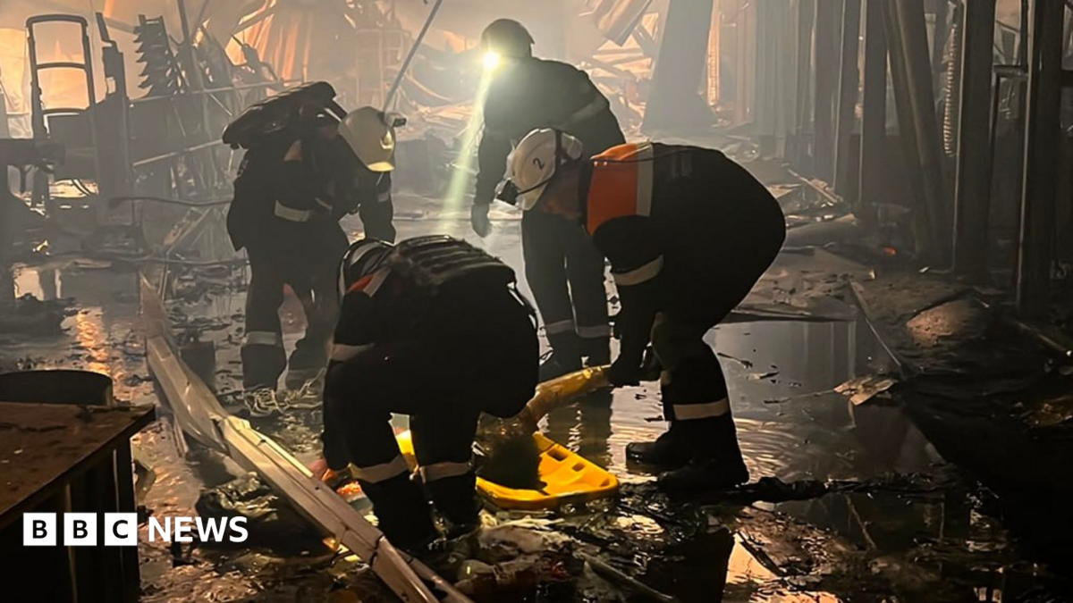 Search continues for four missing after deadly Russian strike on Ukrainian mall