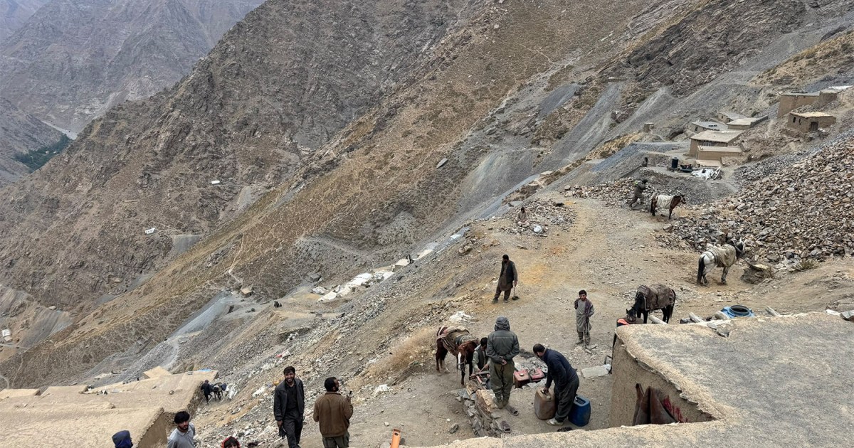 Afghan emerald miners brave harsh conditions to feed global demand